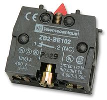 SCHNEIDER ELECTRIC / TELEMECANIQUE,ZB2BE102,CONTACT BLOCK, 1NC, SCREW SCHNEIDER ELECTRIC / TELEMECANIQUEZB2BE102