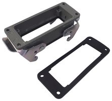 16B -9300161307 Aluminium Body Base Bulkhead Mount Heavy Duty Connector 1 Lever 09300161307