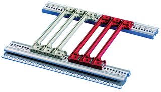 CompactPCI Grey Pack of 20 VME64x 64560-090 EuropacPRO Series 64560-090 Guide Rail