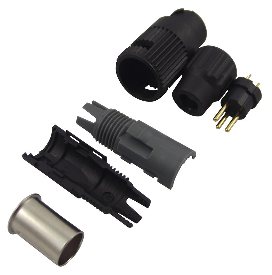 99 0975 100 03 - Binder - Circular Connector, 710 Series, Cable Mount ...