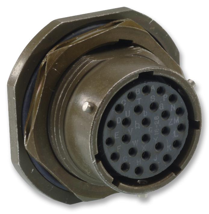 KPT07E84P Itt Cannon Circular Connector, KPT, Jam Nut Receptacle