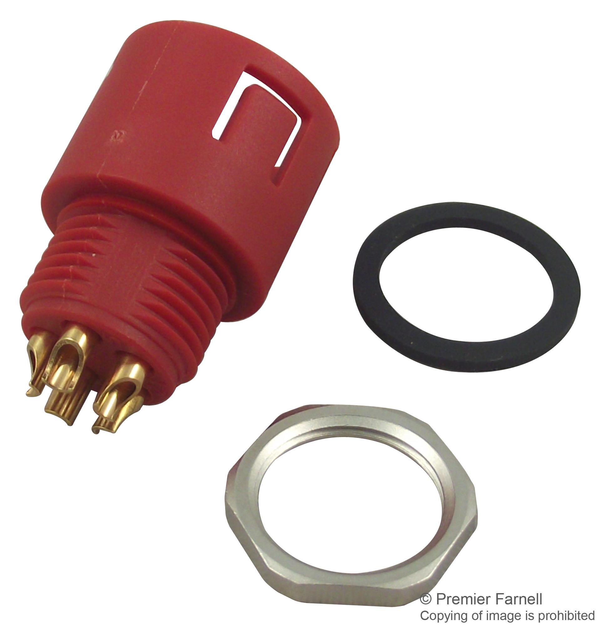 9991155005 Binder Circular Connector, 720 Series, Panel Mount