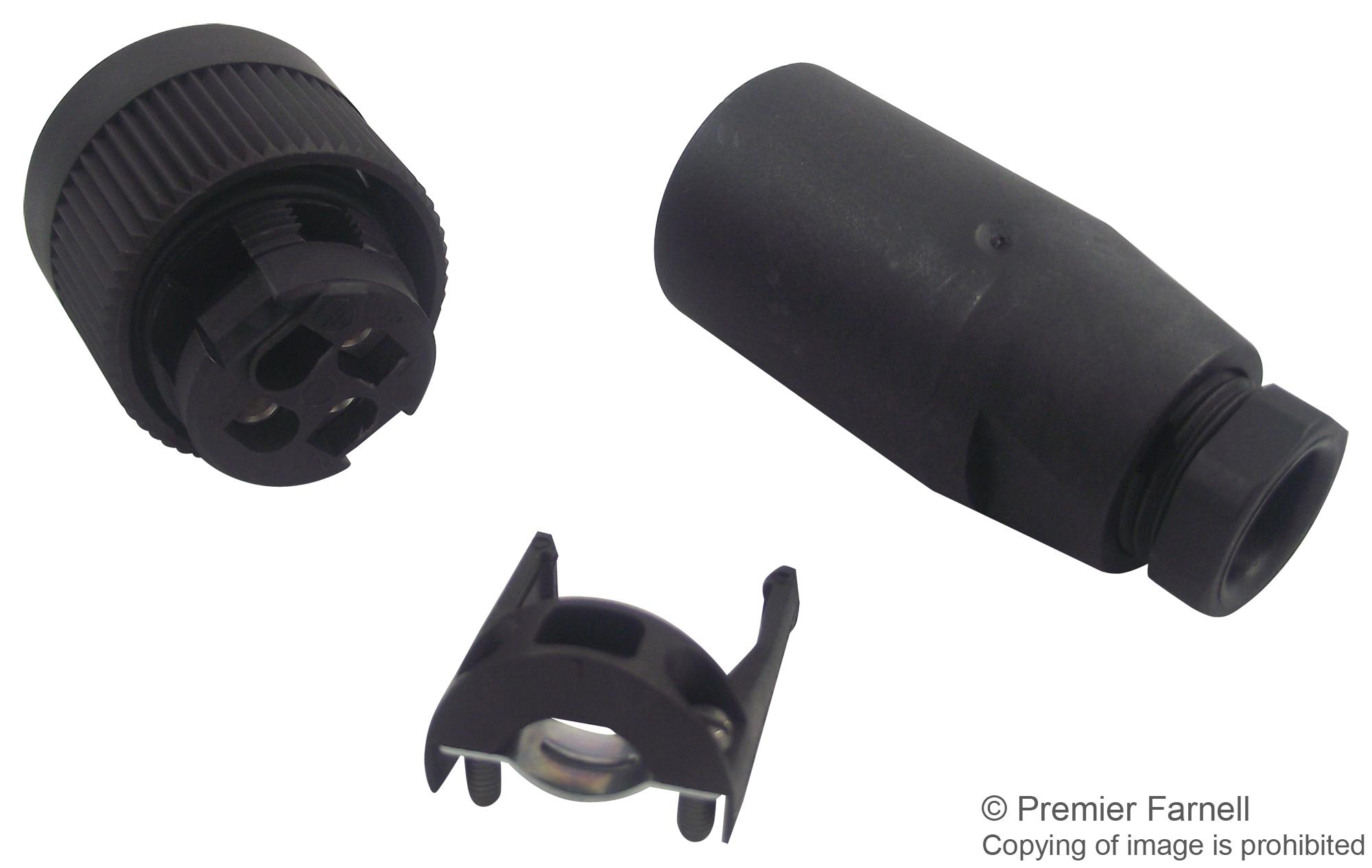 9942220004 Binder Circular Connector, 693 Series, Cable Mount