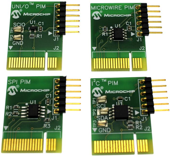 AC243003 - Microchip - Serial EEPROM PIM PICtail Pack, Plug-and-Play ...