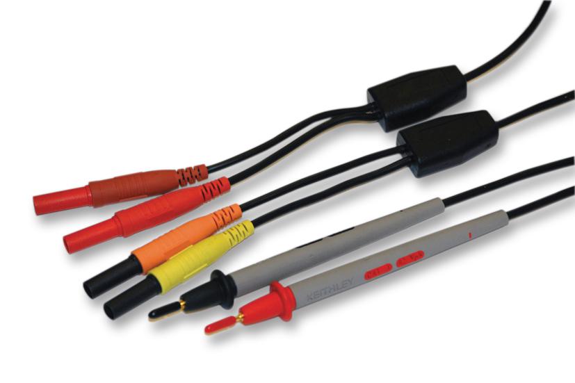 5808 Keithley Test Lead Set, Test Tip Probe, 4mm Banana Plugs