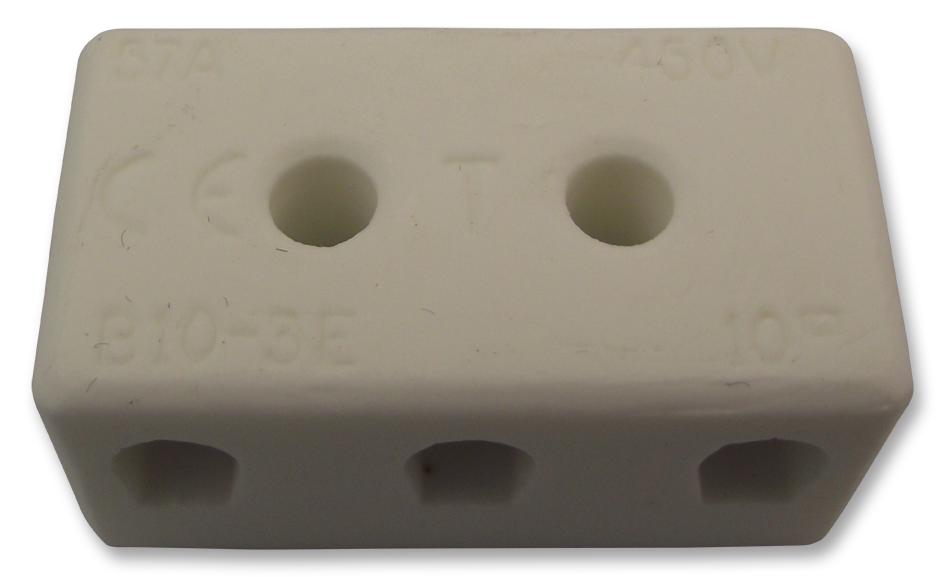 CHTB10/3N Camdenboss Standard Terminal Block, Ceramic, CHTB/N