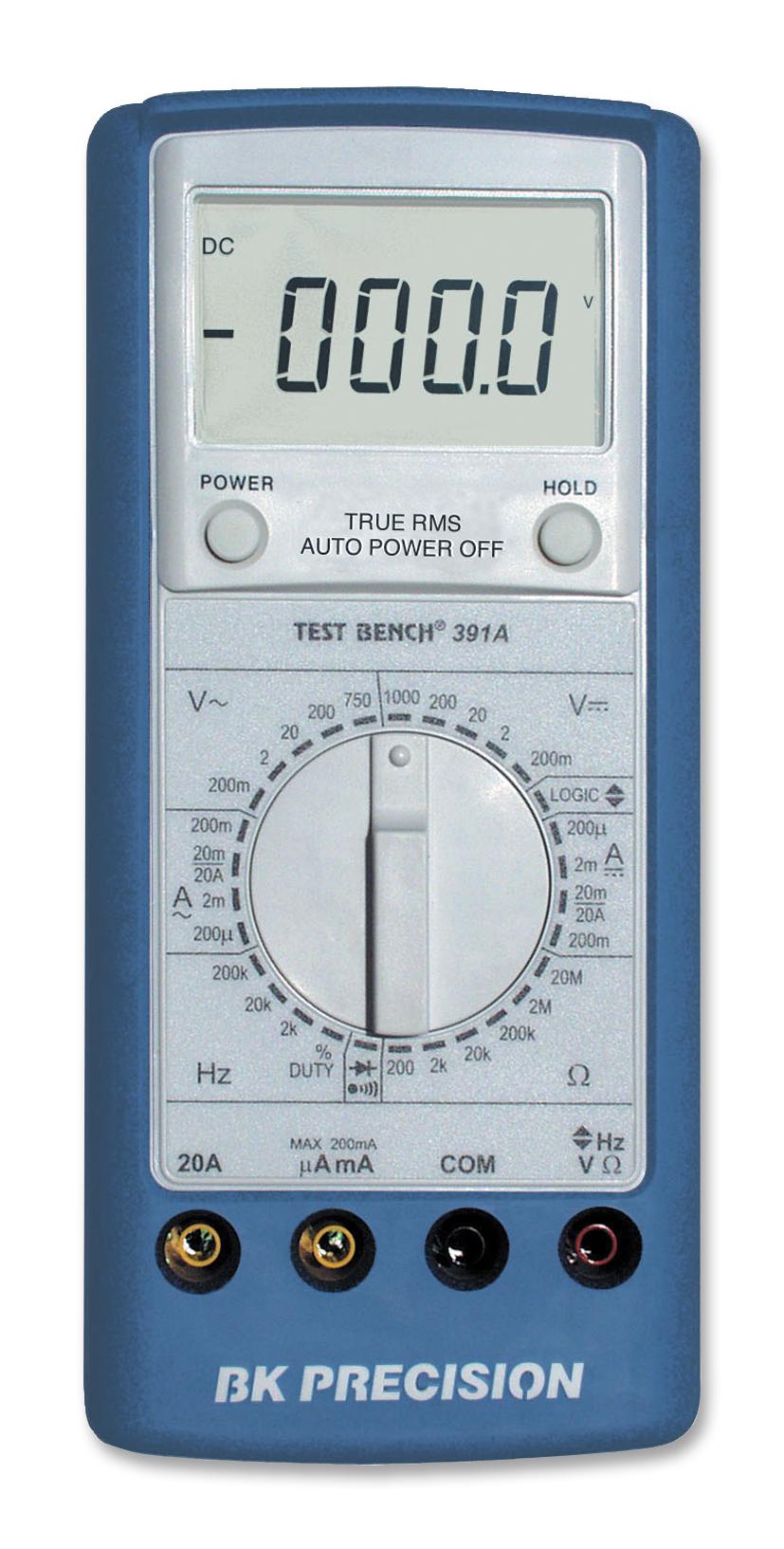 BK391A B&k Precision Digital Multimeter, Test Bench Series, 20000