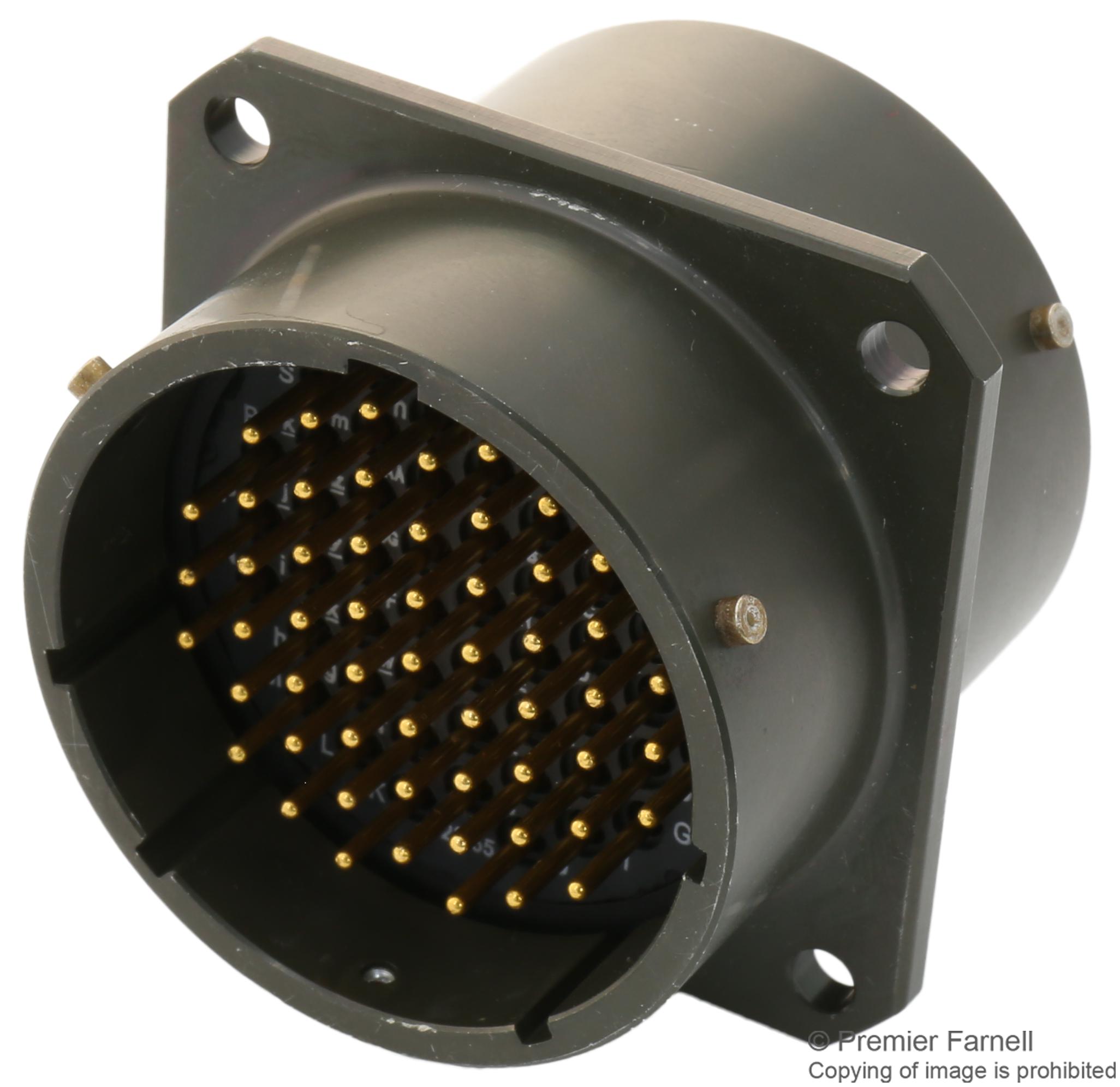 PTB2255PS Amphenol Industrial Circular Connector, PT, MILDTL