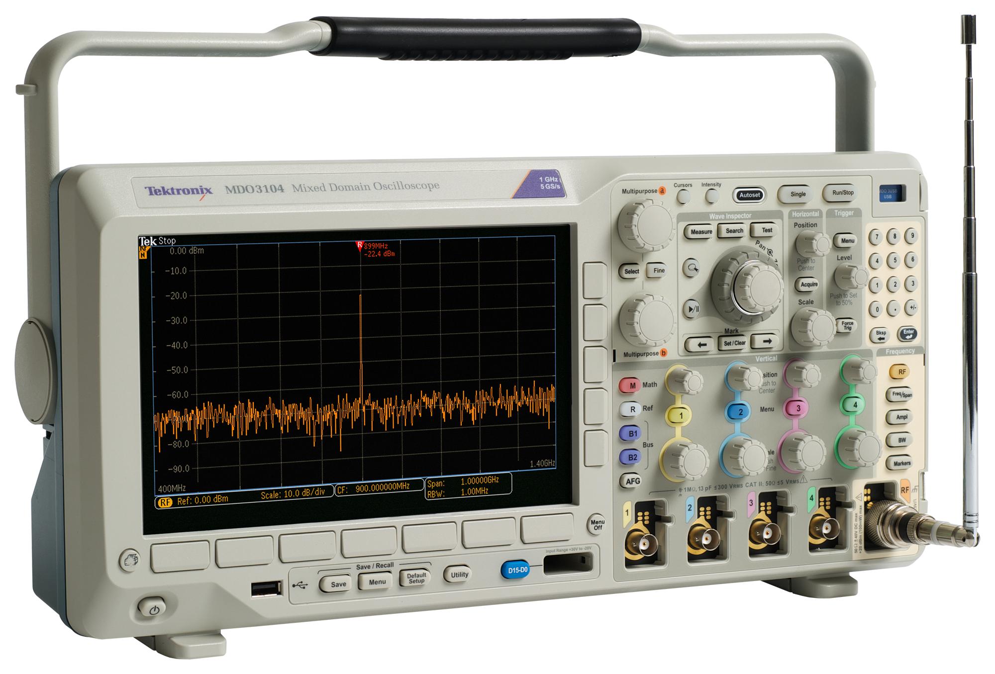 MDO3034 Tektronix MSO / MDO Oscilloscope, MDO3000 Series, 4 Channel