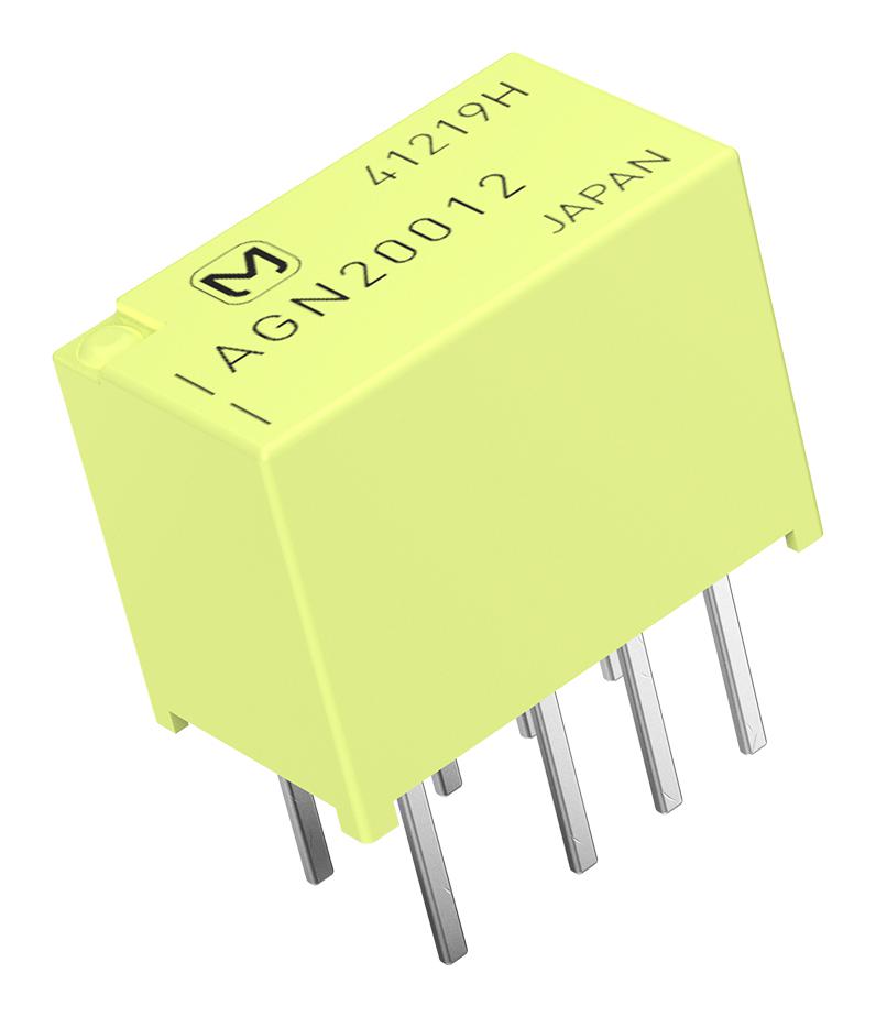 thumbnail image 2 of 10-Pack AGQ2004H DIP8 Signal Relay 4.5VDC 1A DPDT Two Open Two Closed 2 of 6