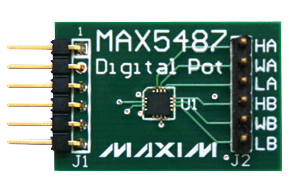 MAX5487PMB1 Analog Devices Evaluation Board, Digital Potentiometer