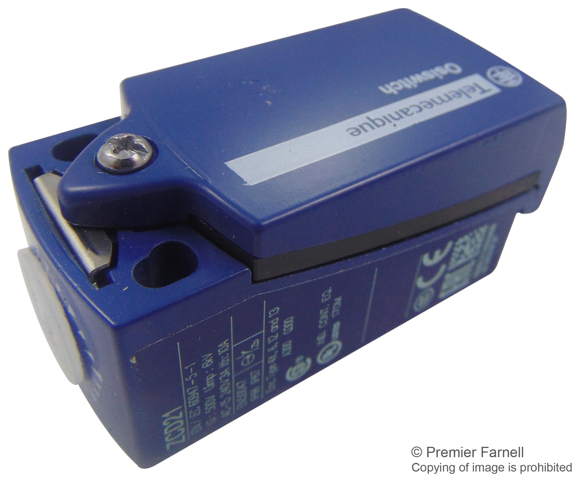 ZCD21 Telemecanique Sensors Limit Switch Body, 2 Pole, Snap Action