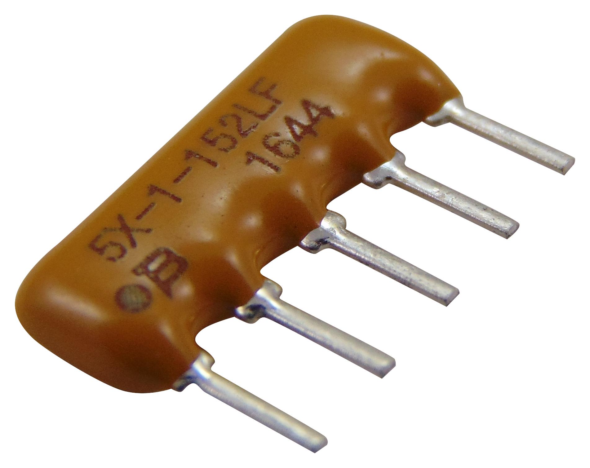 4605X101152LF Bourns Fixed Network Resistor, 1.5 kohm, Bussed