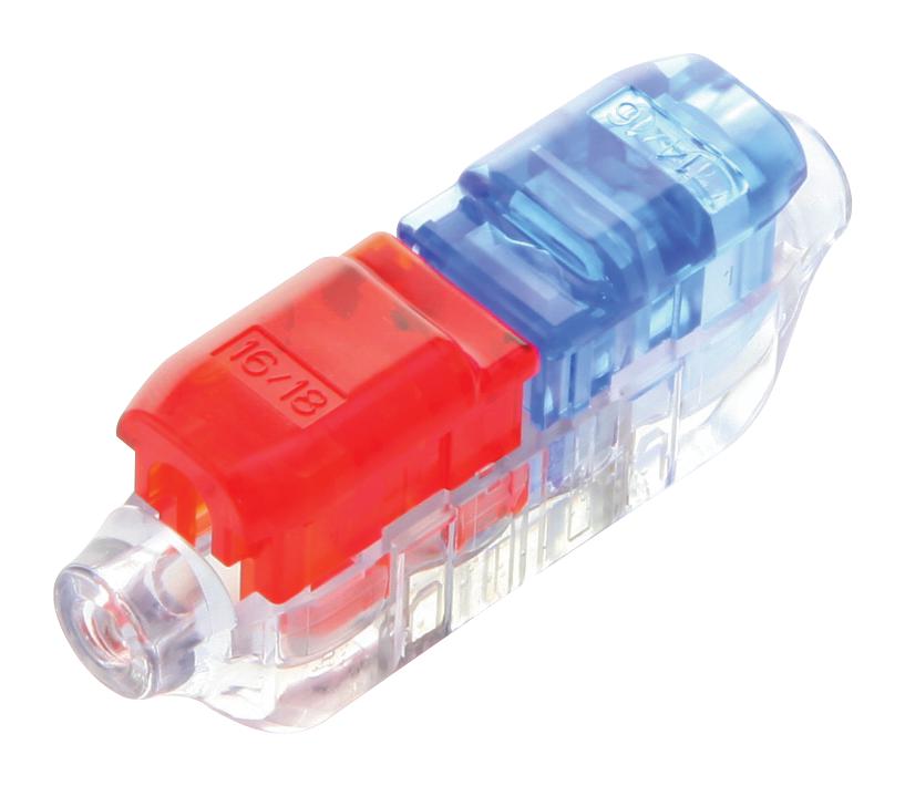 2213600-6 - Te Connectivity - Wire Splice, IPX8, Blue/Red Buttons ...