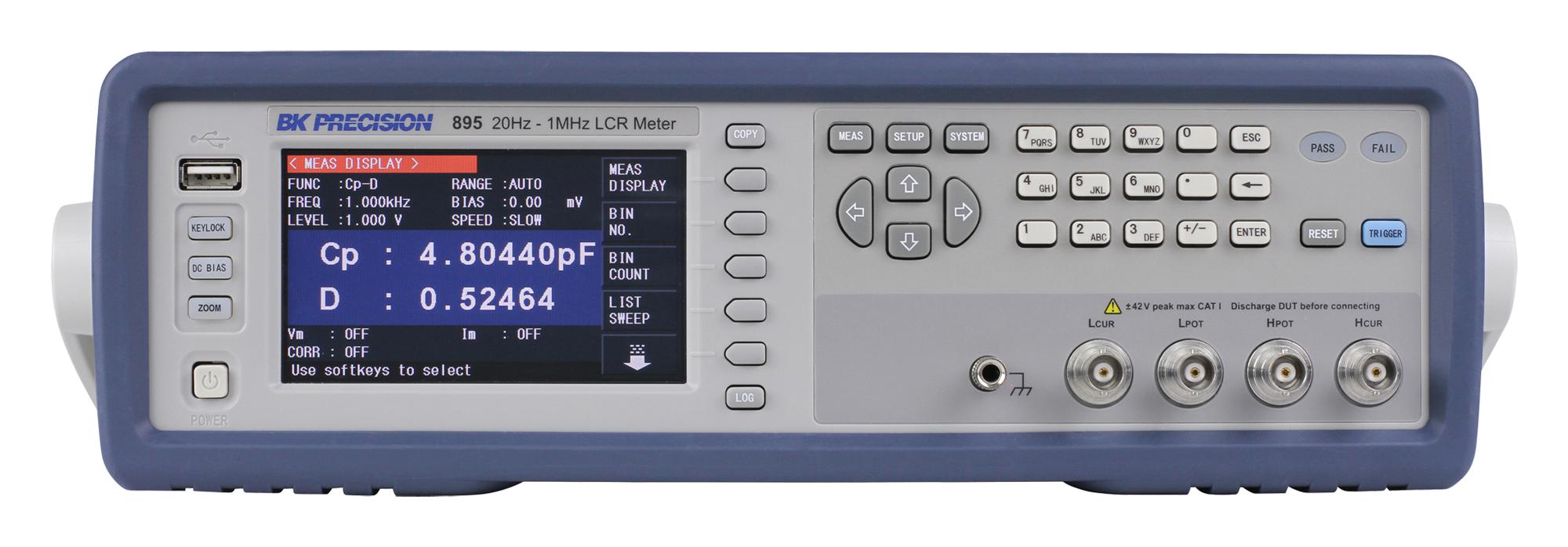 BK895 B&k Precision LCR Meter, Bench, 1 MHz element14 Korea
