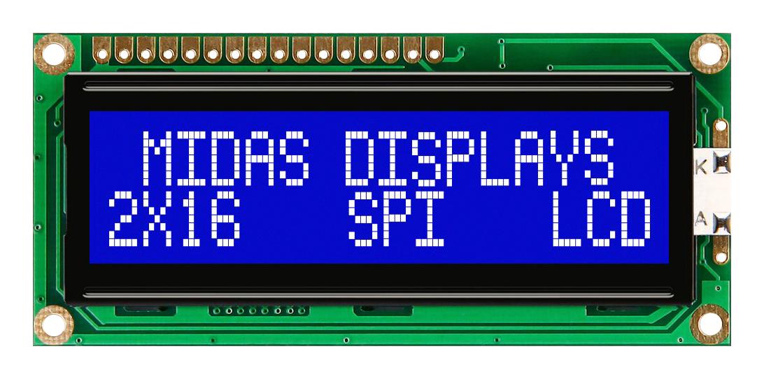 Winstar LCD Cog OLED Character Display 16X2 - LCD Panel and Monitor LCM Winstar LCD Cog OLED Character Display 16X2 - LCD Panel and Monitor LCM