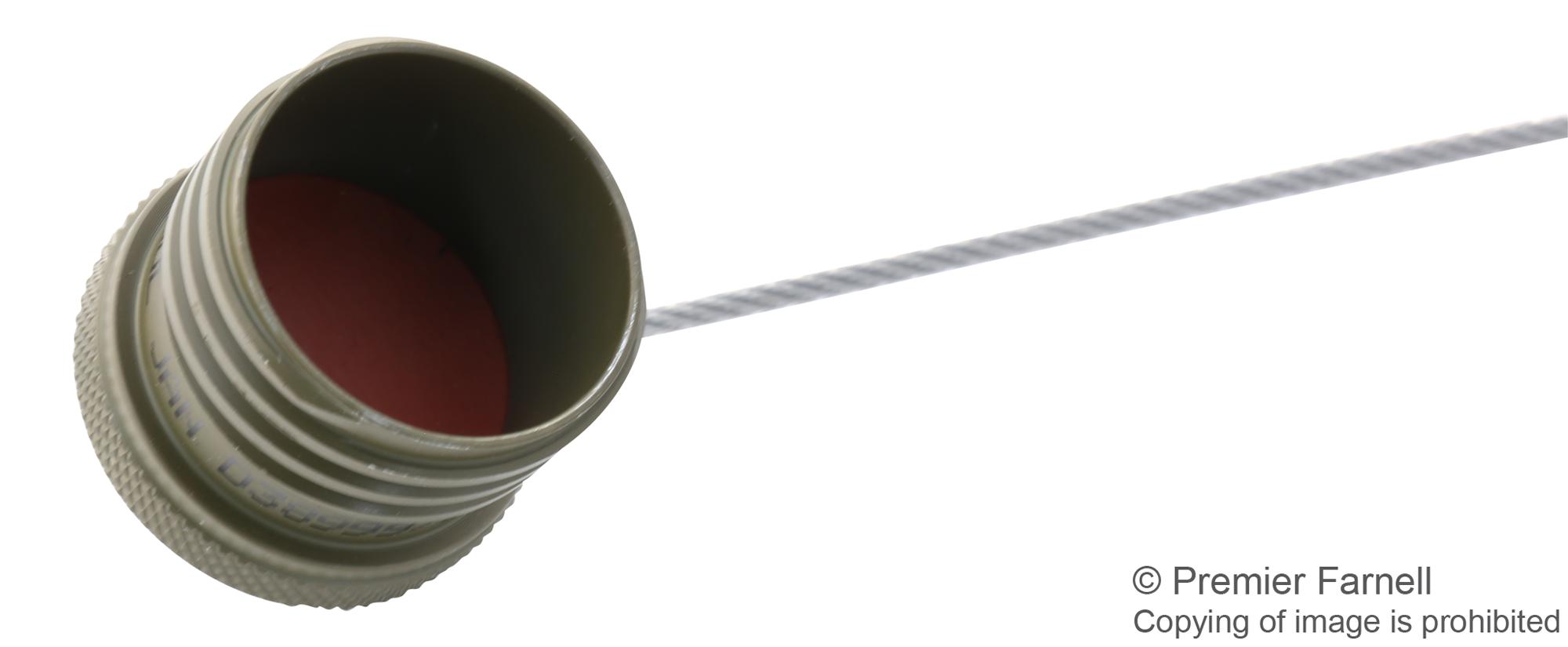 D38999/32W13N Amphenol Ltd Dust Cap / Cover, Dust Cap with Rope & Ring, MILDTL38999 Series