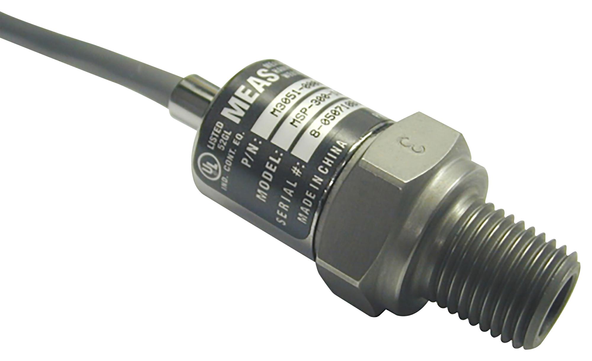 M302100000501KPG Te Connectivity Pressure Sensor, 1000 psi