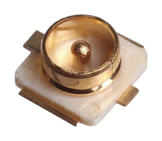 디바이스마트,,,1909763-1,TE CONNECTIVITY - 1909763-1 - RF / Coaxial Connector, UMCC Coaxial, Straight Jack, Surface Mount Vertical, 50 ohm, Copper Alloy / Element14 Part Number : 2781689
