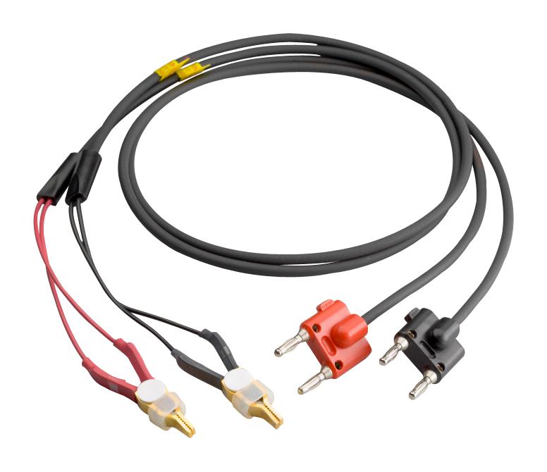 5806 Keithley Test Lead Set, Double Banana Plug, Test Clip x 2