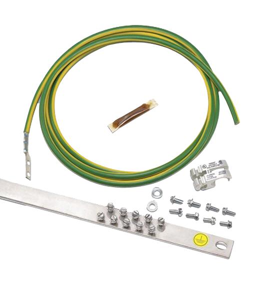 RGRKCBNJY Panduit Enclosure Accessory, Retrofit Rack Grounding