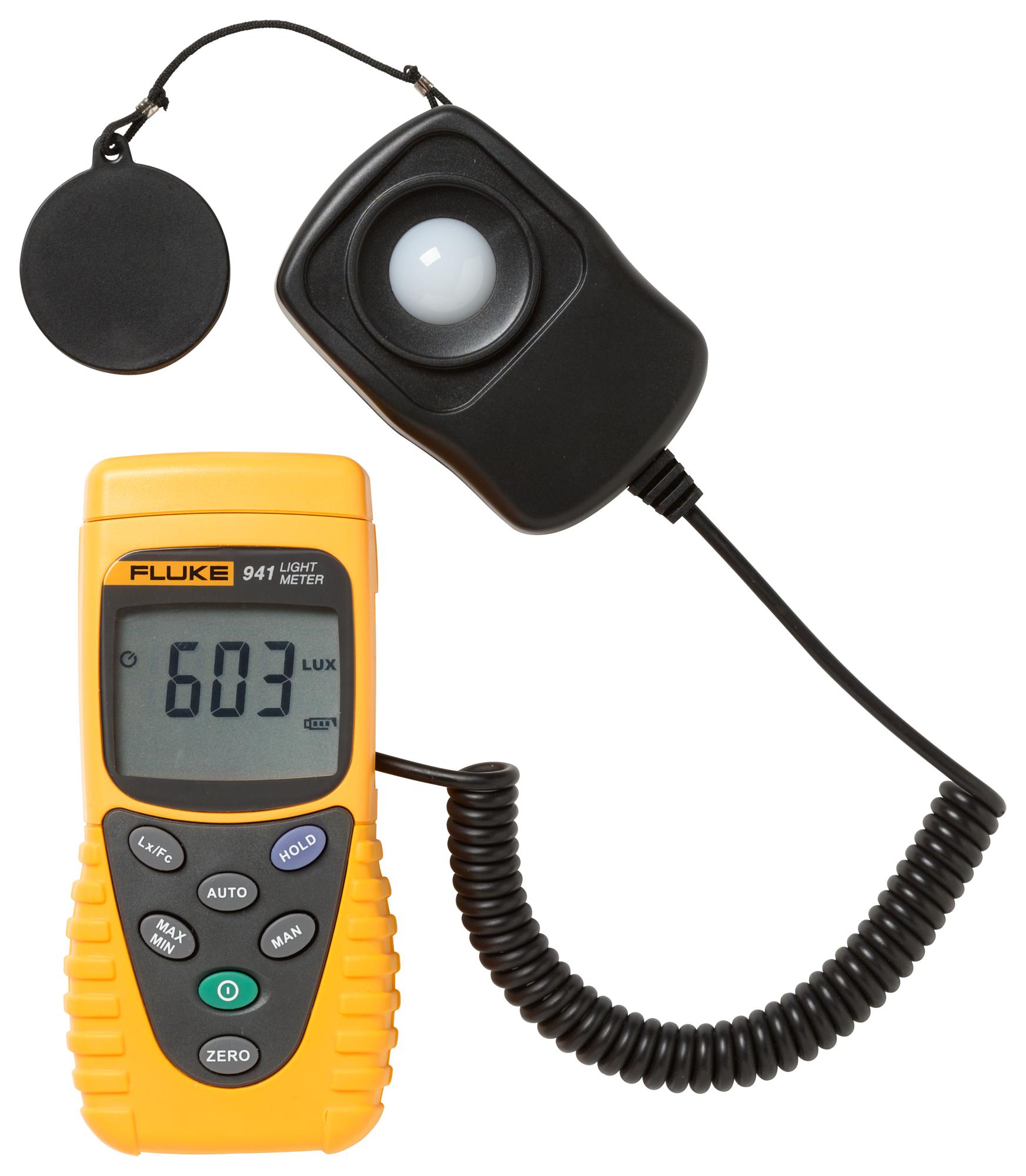 FLUKE941 ESP Fluke Light / Lux Meter, 200000 lx, 130 mm