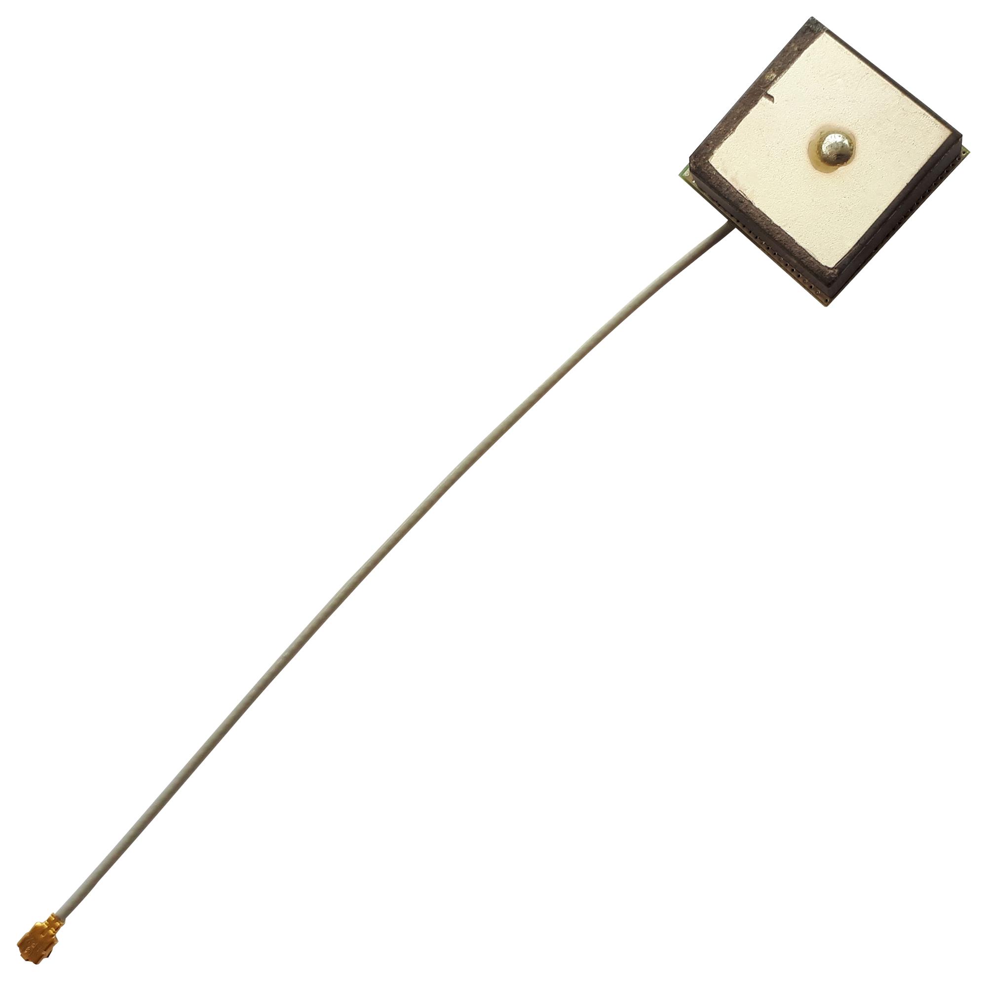 ECHO26A/0.1M/IPEX/S/S/15 Siretta Patch GPS Antenna 1.57542GHz, 1.5