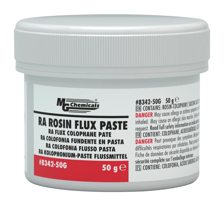 834250G Mg Chemicals Solder Flux Paste, Rosin Activated RA