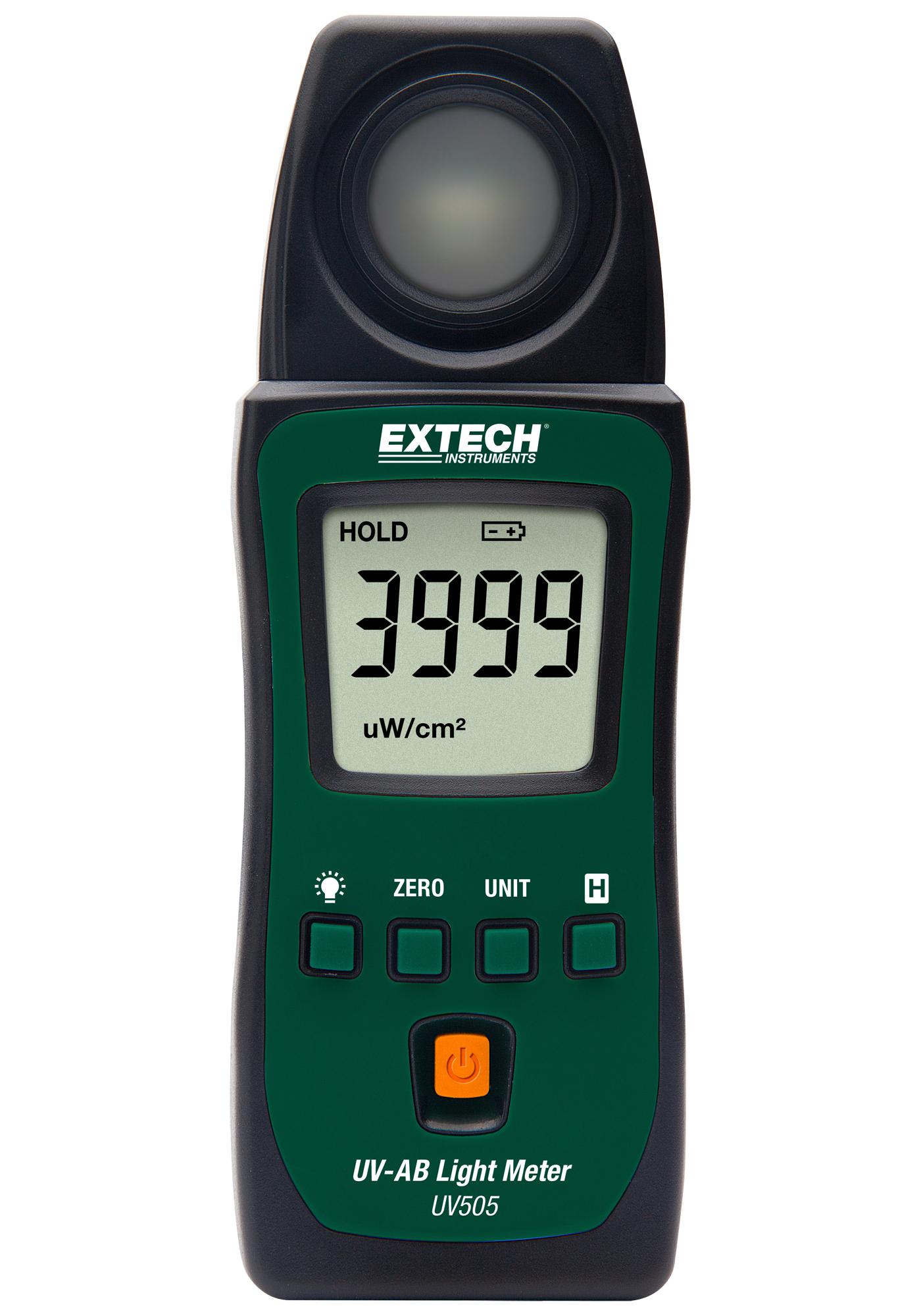 UV505 Extech Instruments Light / Lux Meter, 133 mm, 48 mm