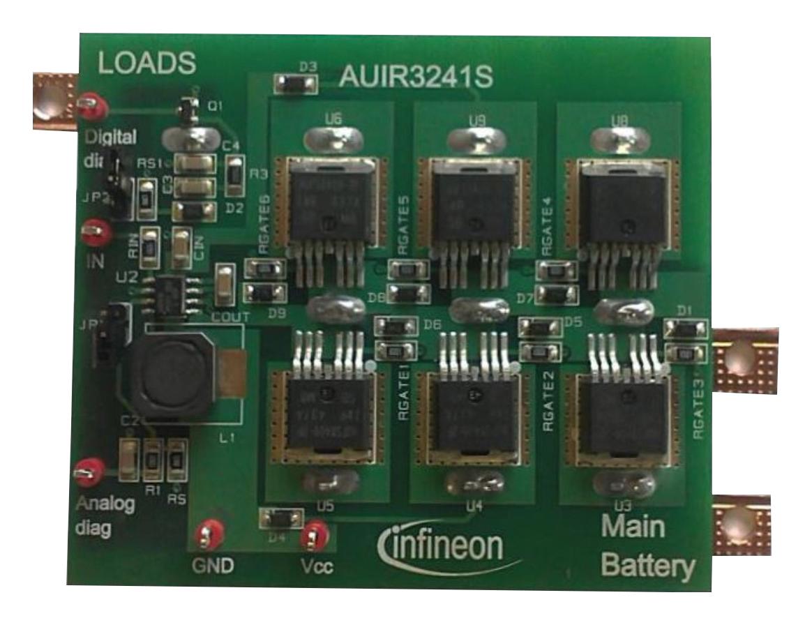 AUIR3241SDEMOBOARDTOBO1 - Infineon - Evaluation Board, AUIR3241S MOSFET