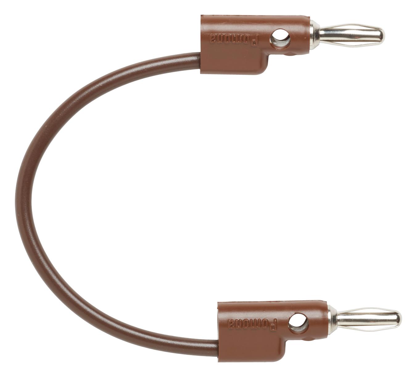 B601 Pomona Banana Test Lead, 4mm Stackable Banana Plug, 4mm