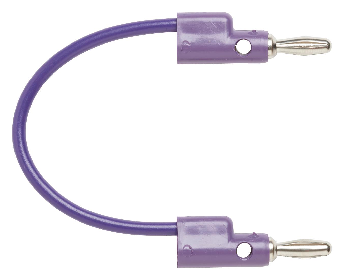 B607 Pomona Banana Test Lead, 4mm Stackable Banana Plug, 4mm