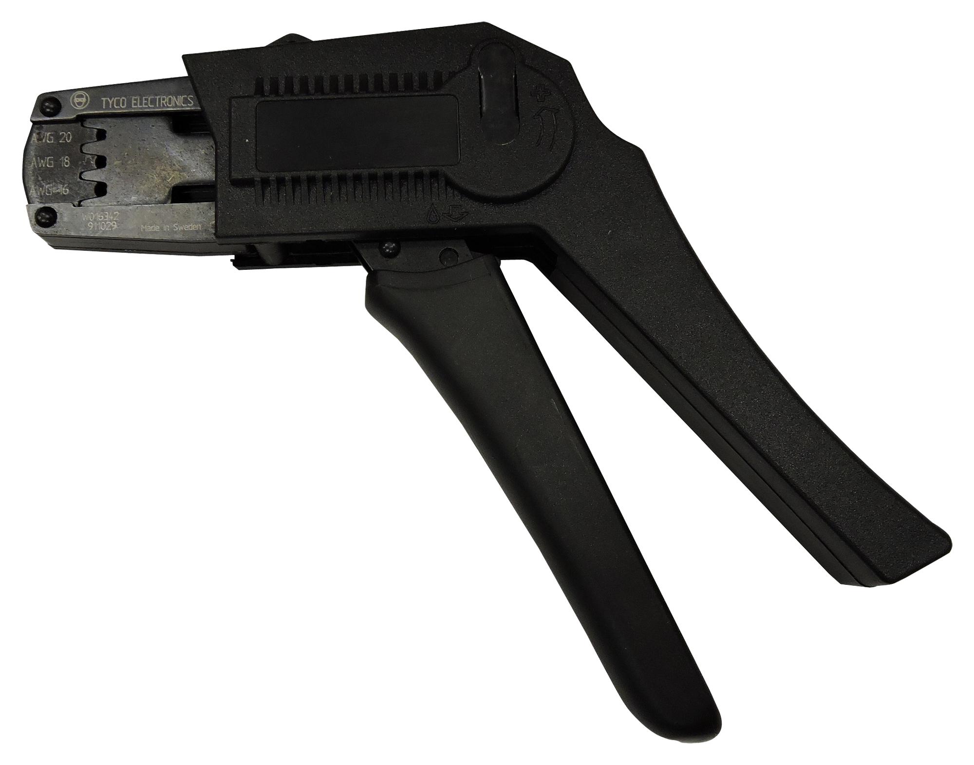 DTT1600 Te Connectivity Crimp Tool, Hand, AMP Size 16 Contacts