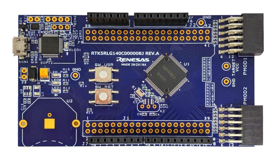 RTK5RLG140C00000BJ - Renesas - Fast Prototyping Board, 16Bit, RL78 ...