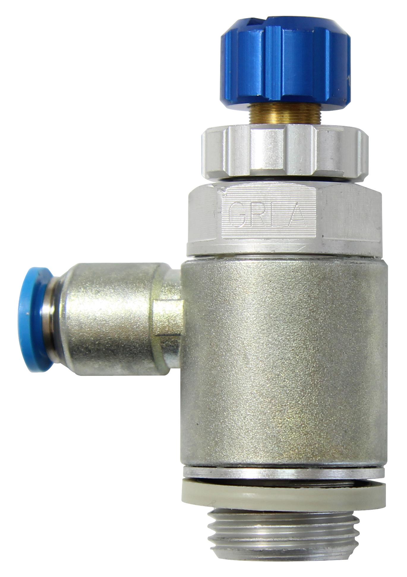 FESTO GRLA-3/8-QS-8-RS-B One-Way Flow Control Valve - 162970 - New