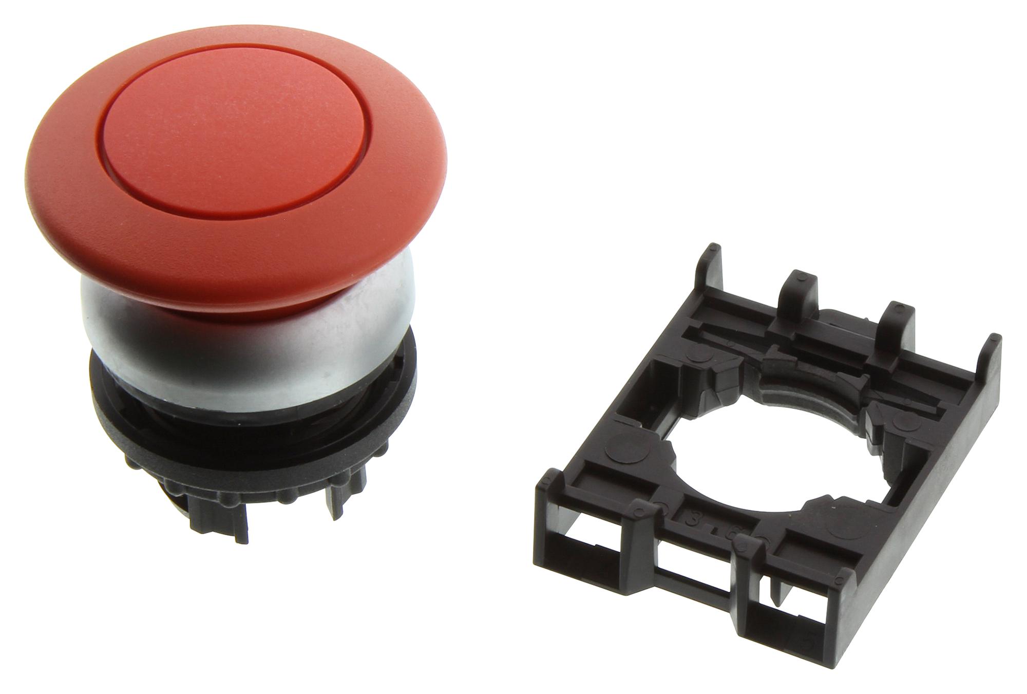 thumbnail image 2 of Eaton Cutler-Hammer E22JB2N8 Modular Push Button – Red Actuator, Zinc Die-Cast 2 of 5