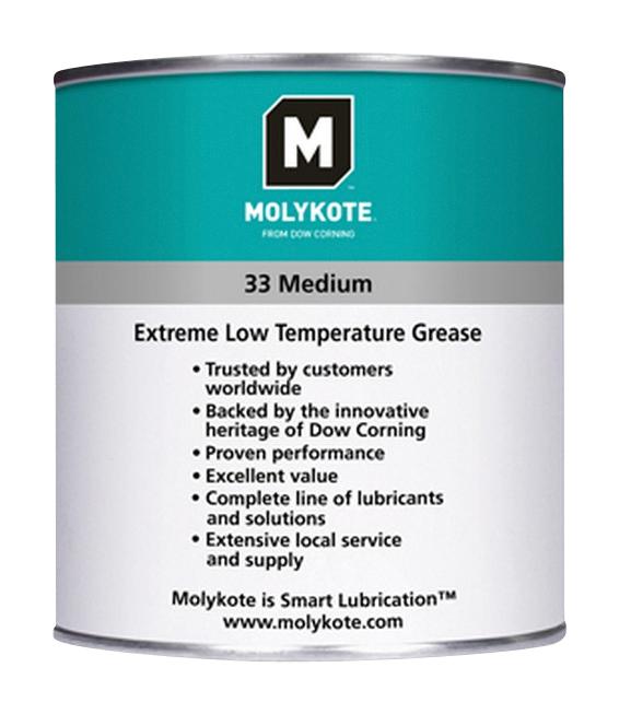 MOLYKOTE 33M, 1KG Molykote Grease, 33 MFD, Can element14 Korea