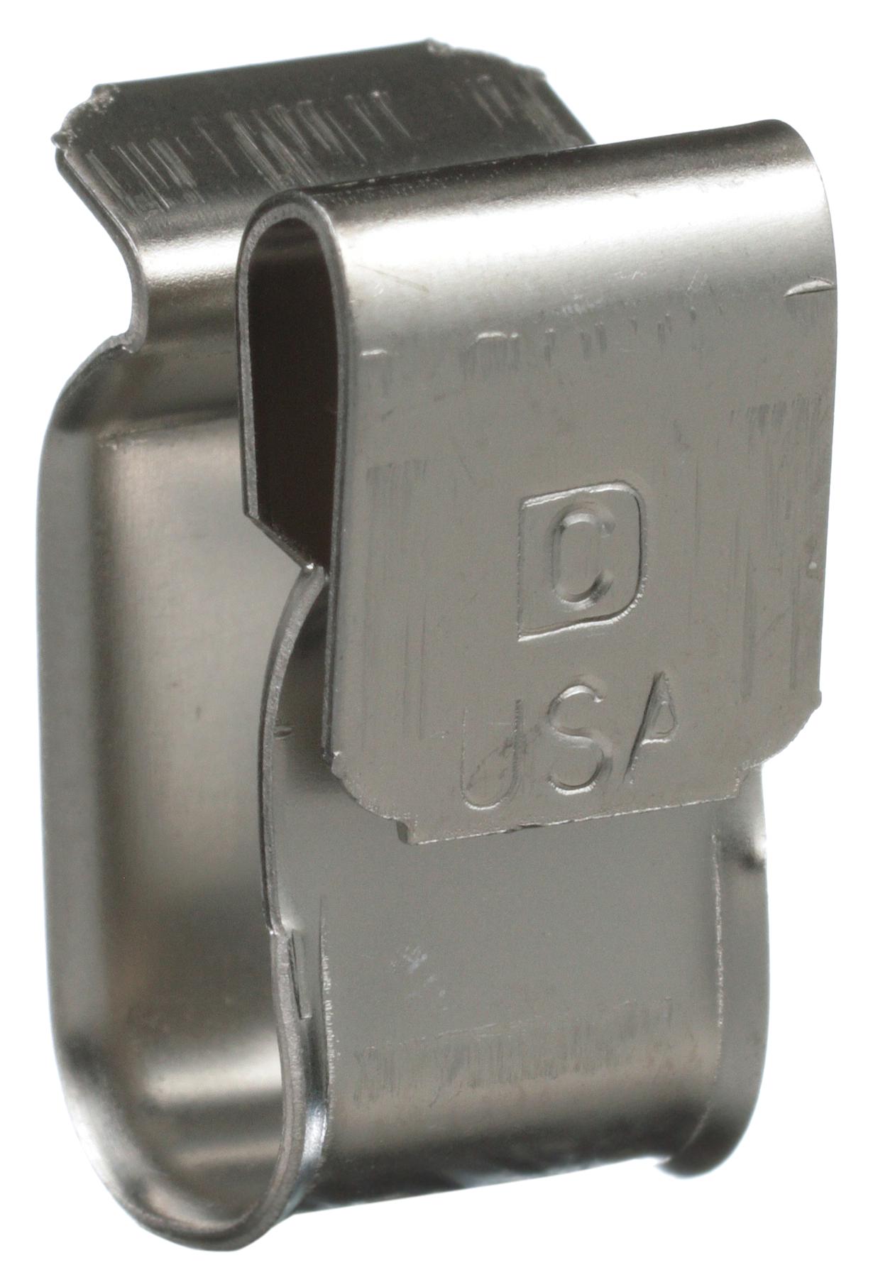 MEC1002PVC Panduit Fastener, Edge Mount Wire Clip, Stainless