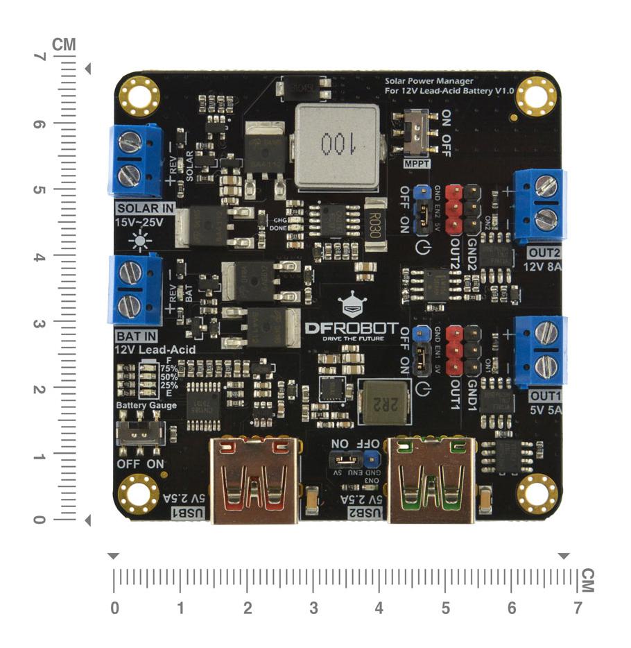 DFR0580 - Dfrobot - Solar Power Manager Module, CN3767, IoT Projects ...