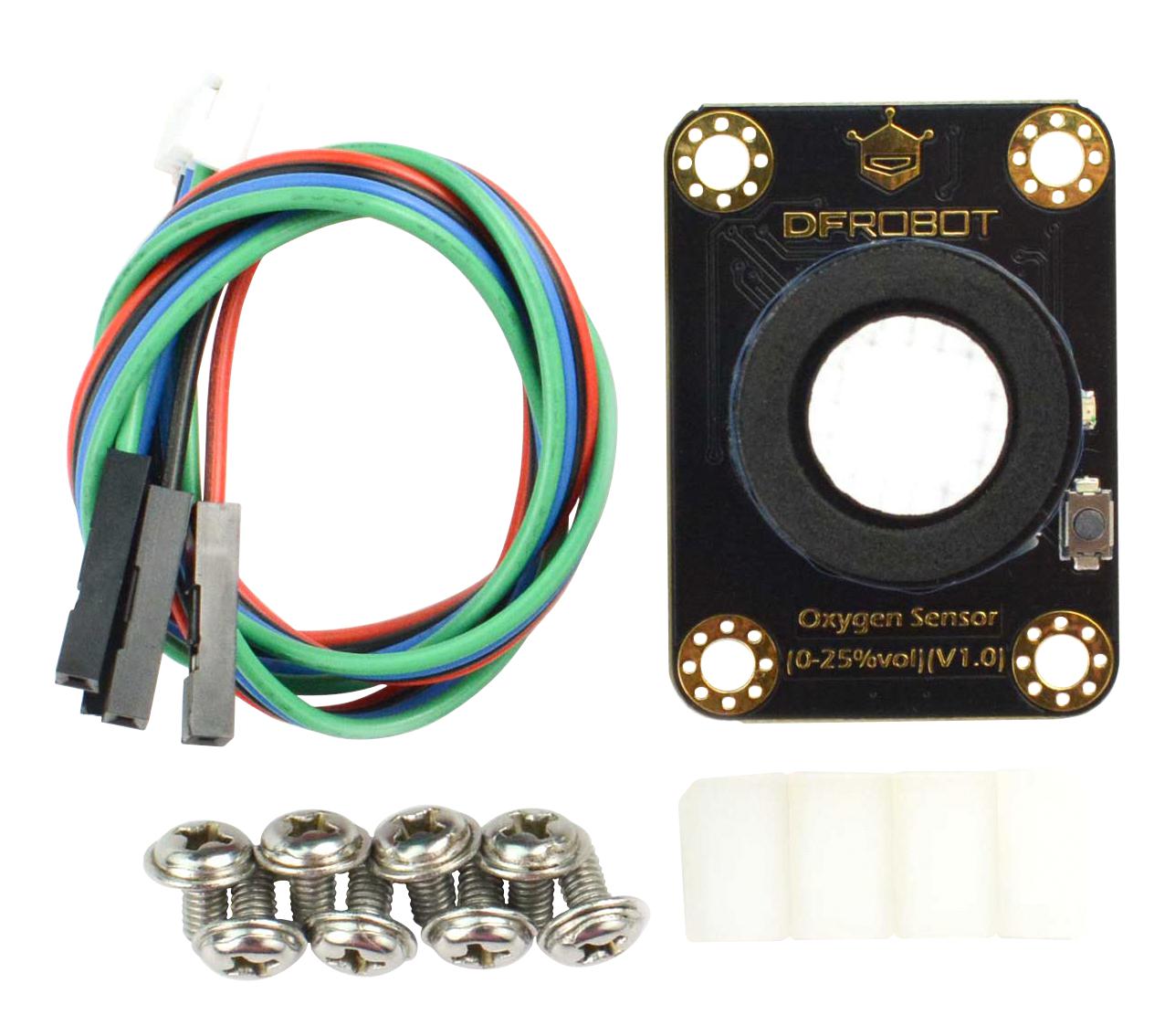 SEN0322 - Dfrobot - Sensor Module, Gravity, I2C Oxygen | element14 Korea