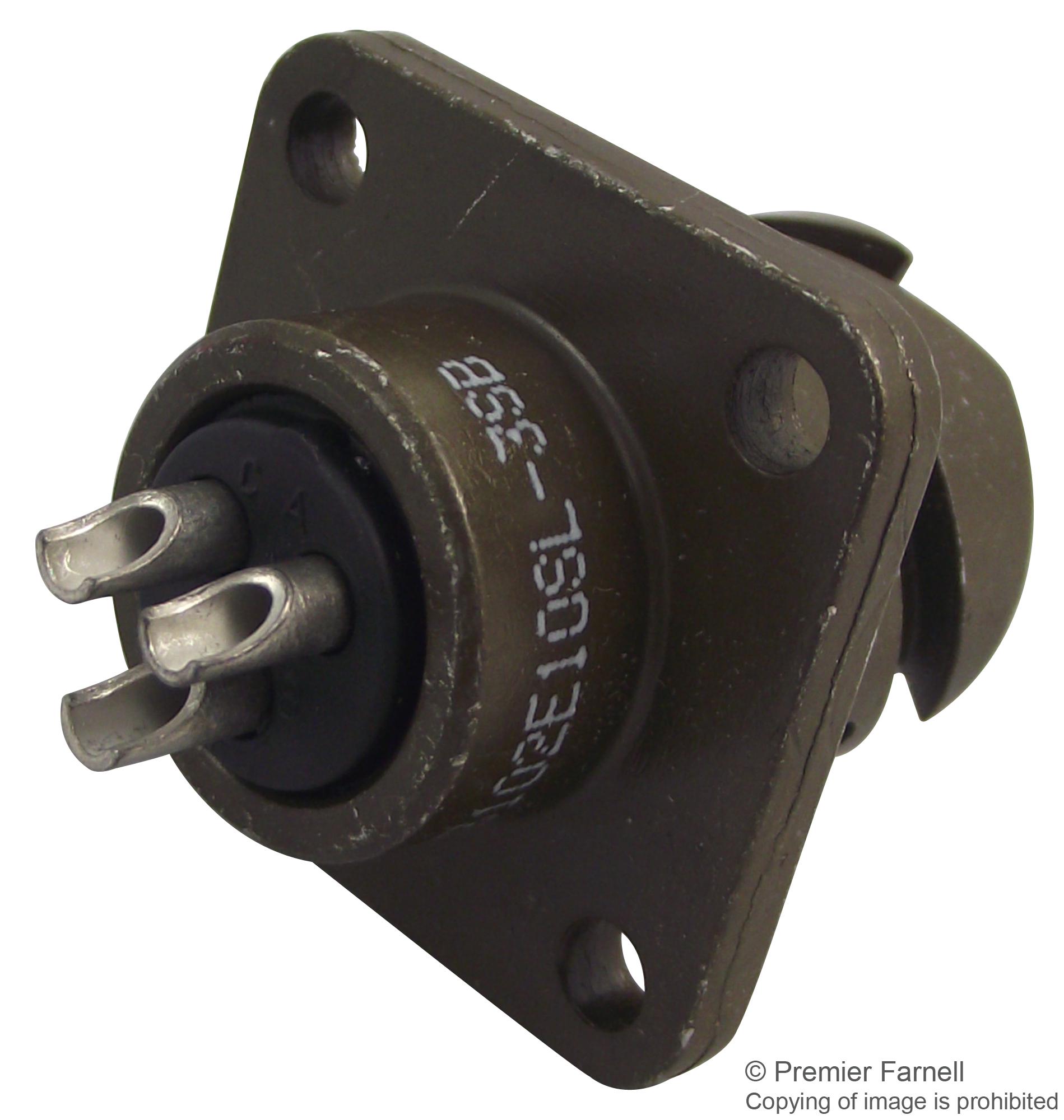 CA3102E10SL-3SB - Itt Cannon - Circular Connector, CA-B, Box Mount ...