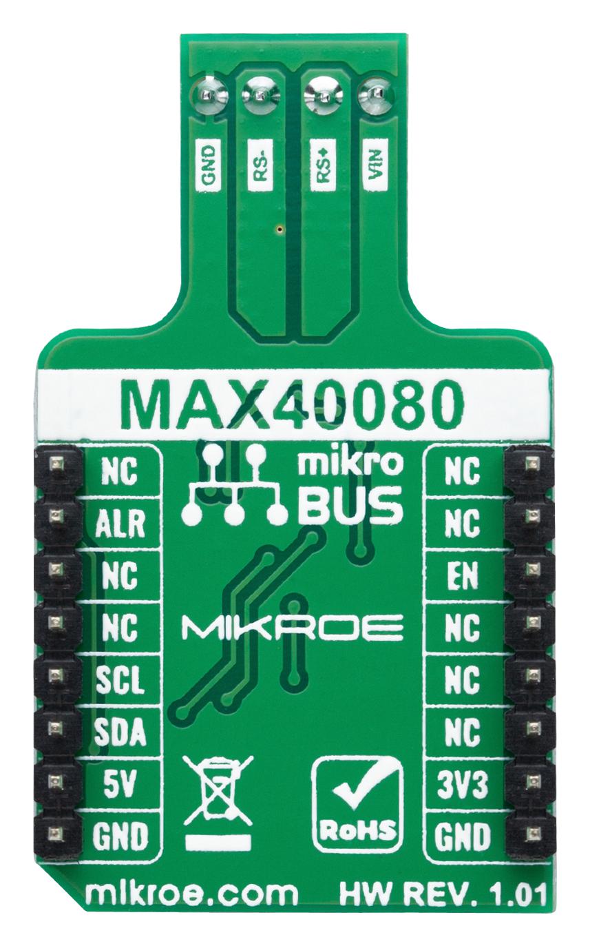 MIKROE4914 Mikroelektronika AddOn Board, CurrentSense Amplifier