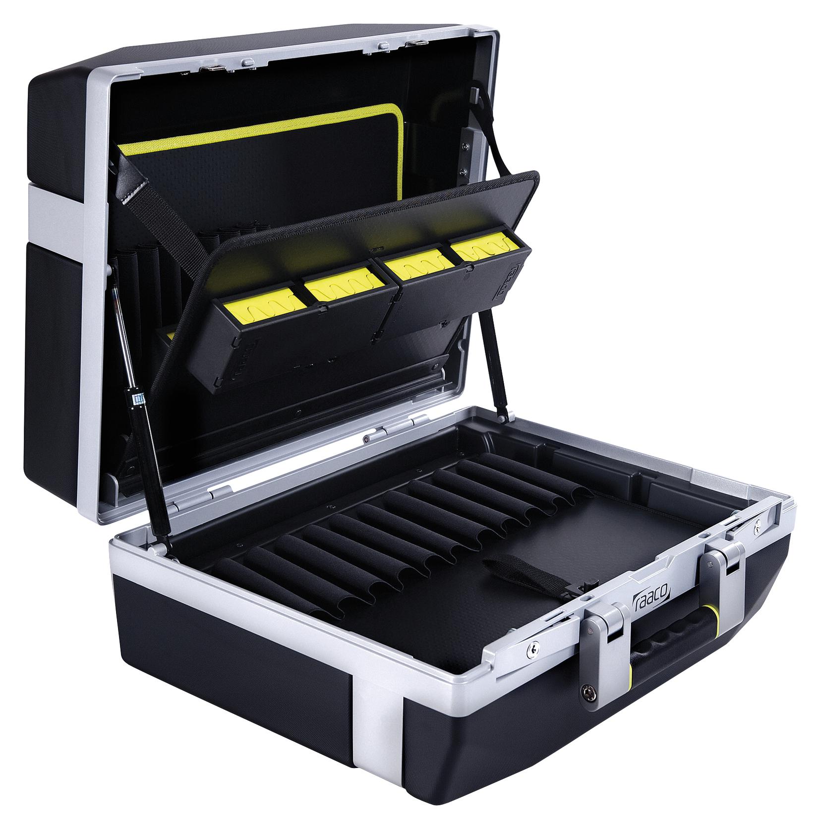139793 Raaco Tool Case, Premium XL34/4F, 410 mm x 485 mm x 215 mm