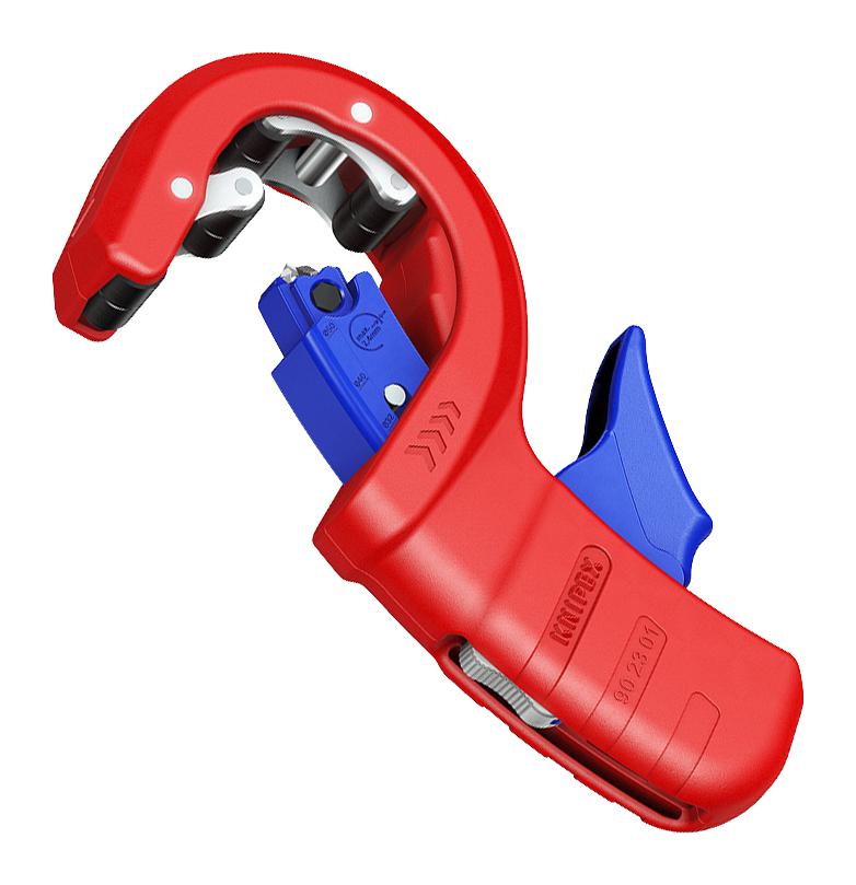 90 23 01 BK Knipex Pipe Cutter, Plastic Tube, 202 mm element14 Korea