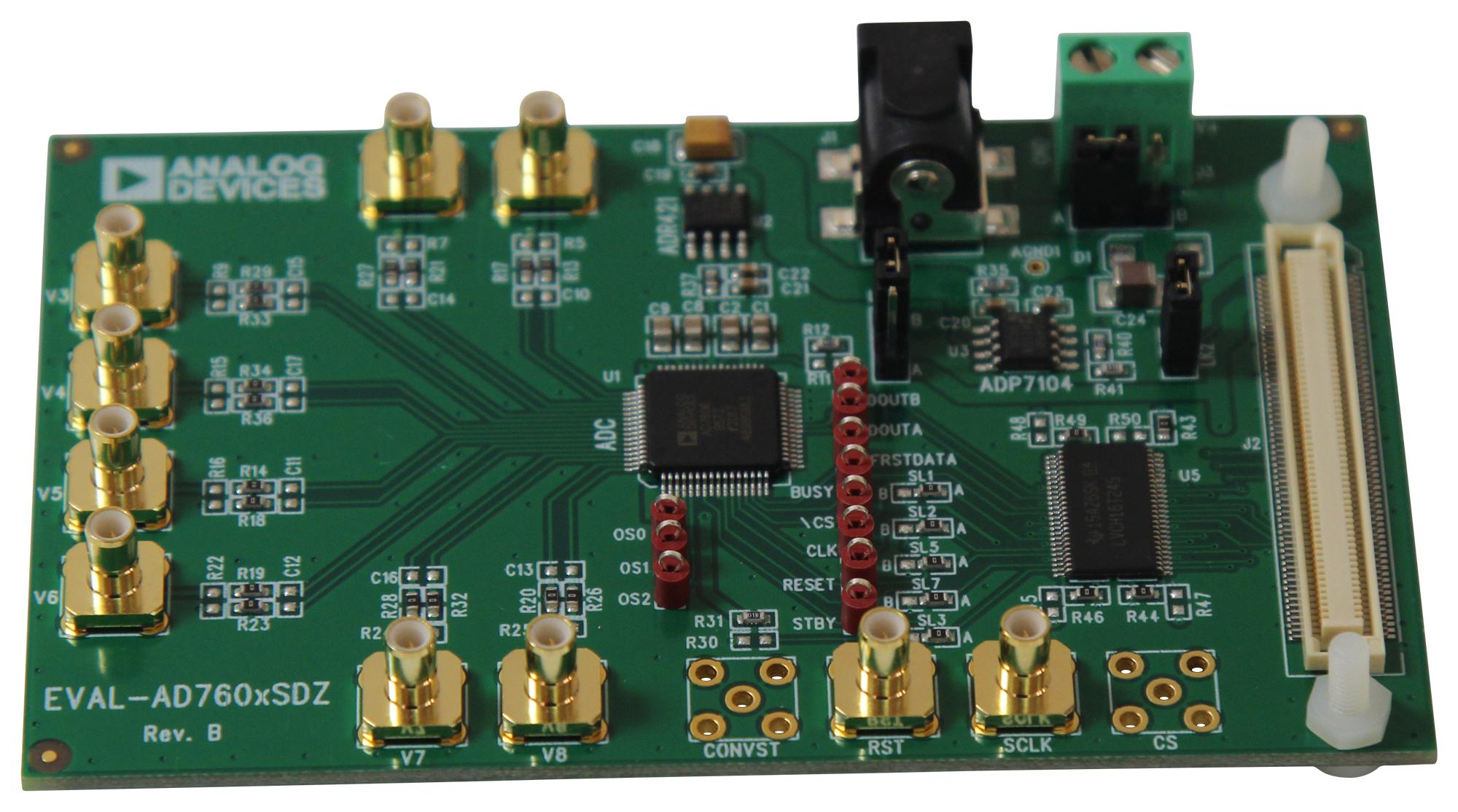 EVALAD7606SDZ Analog Devices Evaluation Kit, AD7606, Analogue to
