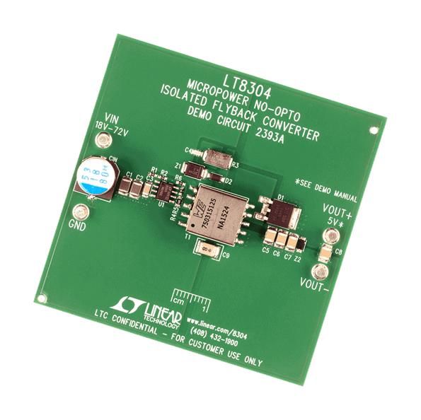 DC2393A Analog Devices Demonstration Board, LT8304ES8EPBF, Flyback
