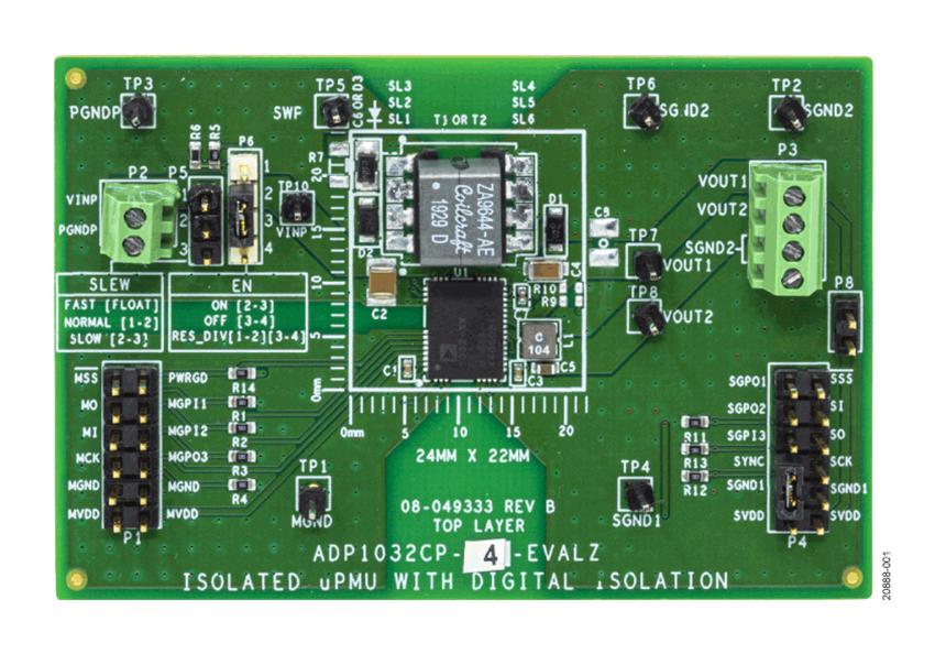 ADP1032CP3EVALZ Analog Devices Evaluation Board, ADP1032ACPZ3