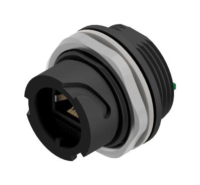 17-10017 - Amphenol Conec - Modular Connector, RJ45 Jack, 1 x 1 (Port ...