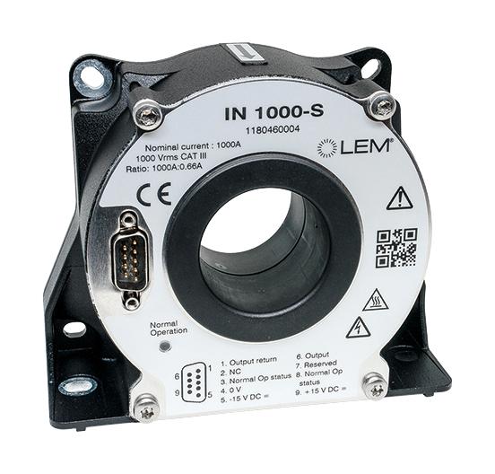 IN 1000S Lem Current Sensor, Current Output, 0.0018 Accuracy