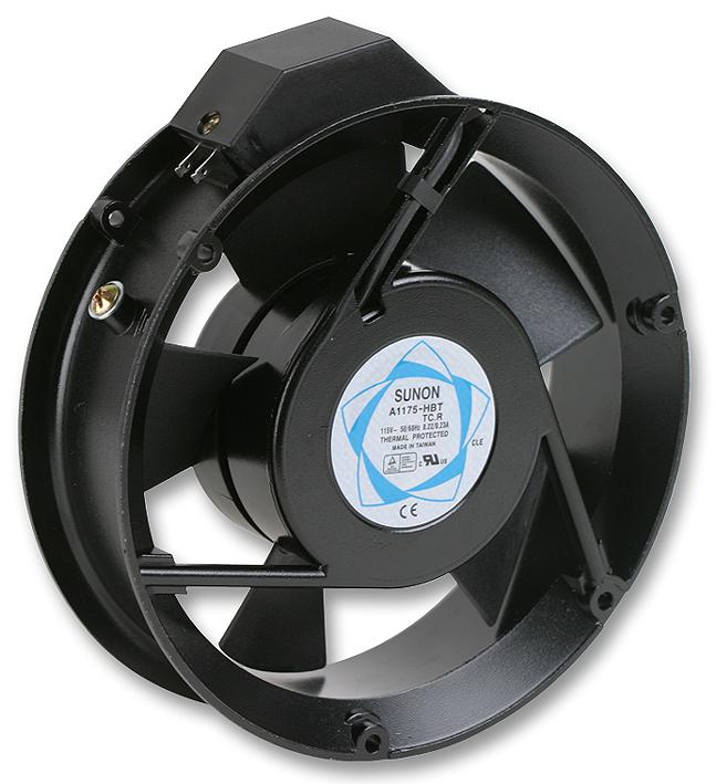 A2175-HBT TC.R GN - Sunon - AC Axial Fan, 220V to 240V, Circular ...